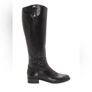 INC International Concepts Womens Black Fawne Riding Leather Boots Size 5